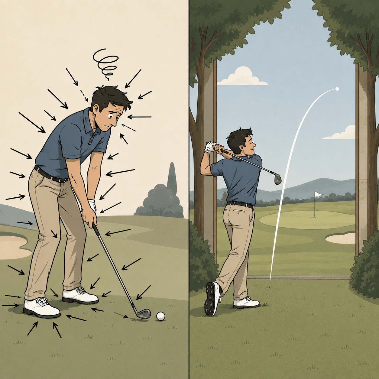 External Focus: Stop Micromanaging Your Golf Swing