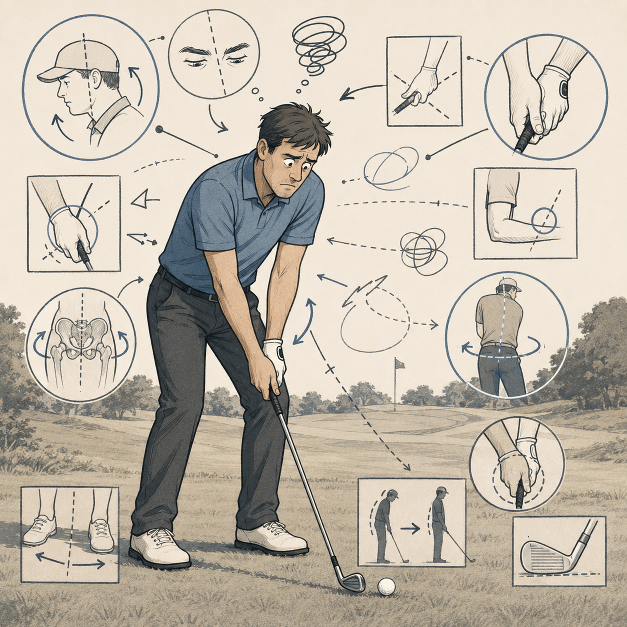 Why Swing Thoughts Make You Worse Under Pressure