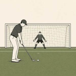 Football Penalty Kicks vs. Golf Swings: The Science of Committing to Your Shot